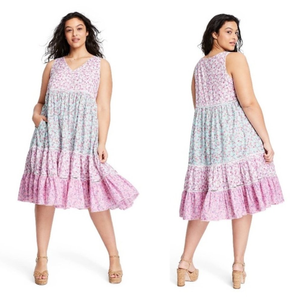 NWT LoveShackFancy x Target Camille Babydoll Dress